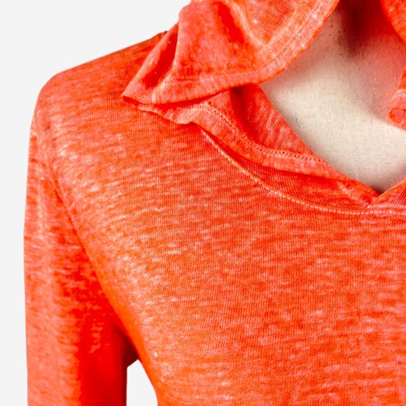 Luck Brand Semi-Sheer Hoodie Size Small - Picture 2 of 11